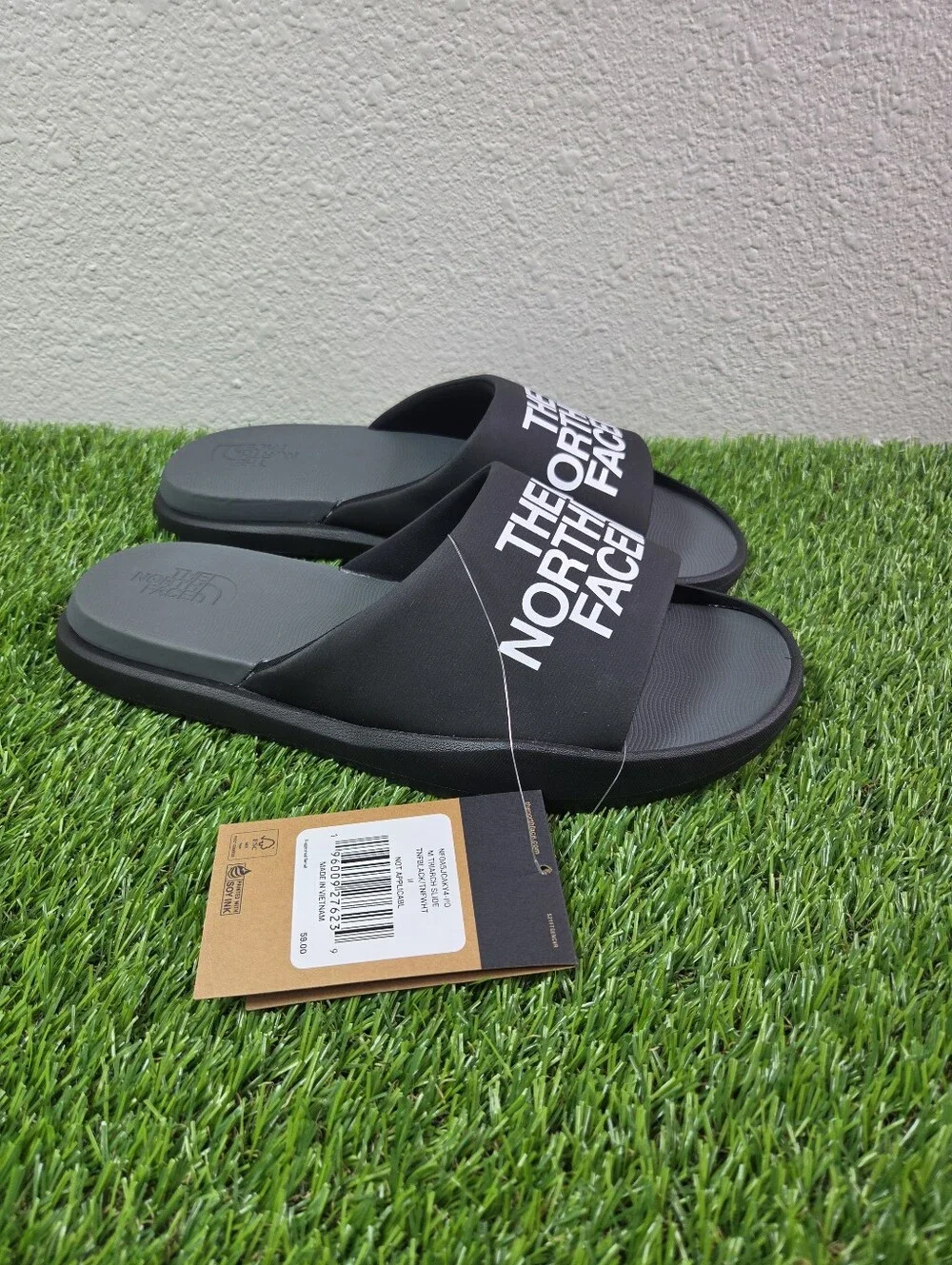 The North Face Triarch Slide Men’s Sandals Black/White US 11 NF0A5JCAKY4-110